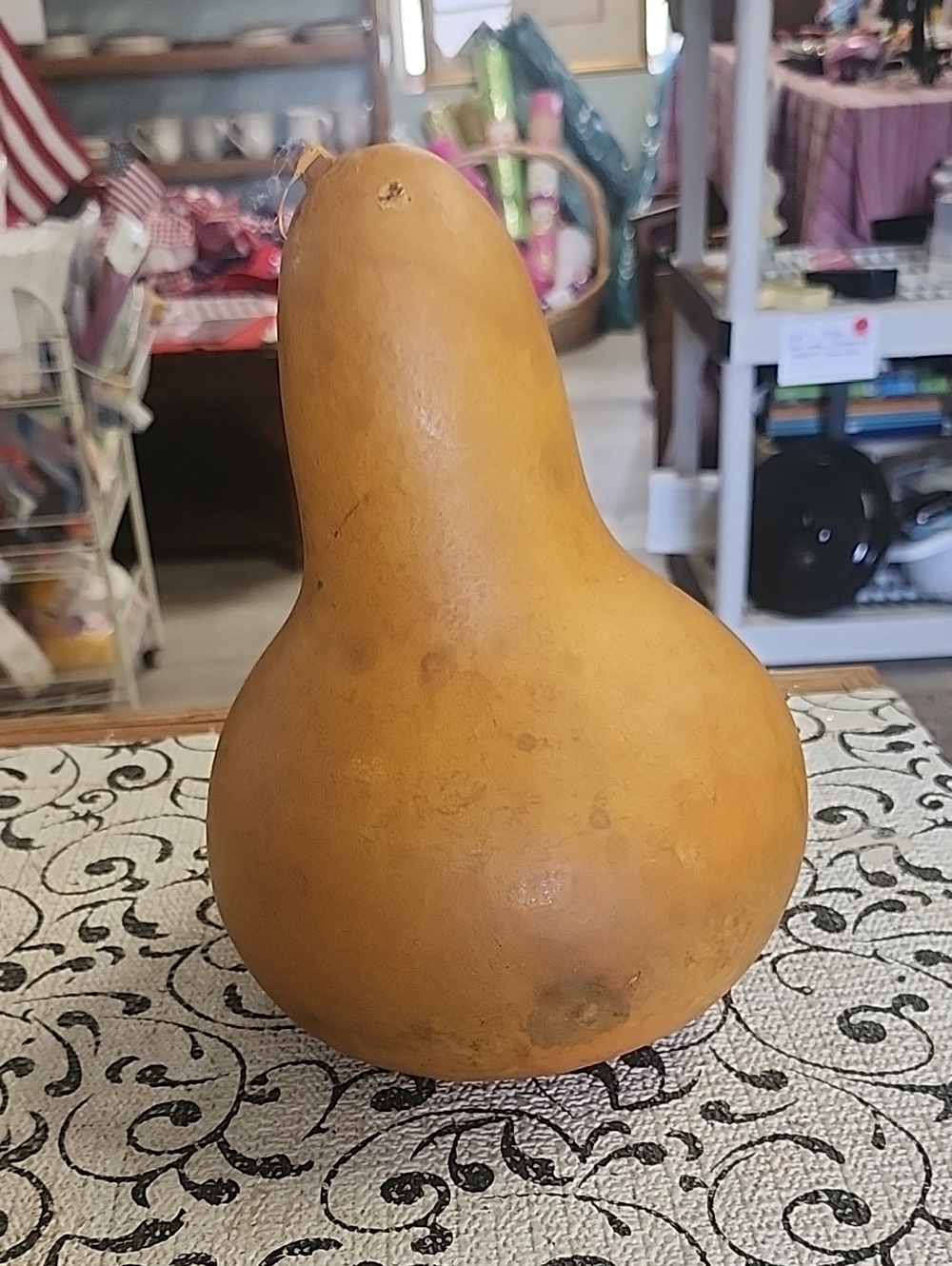 Natural Decorative Gourd - Brown Accent for Home